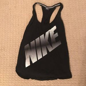 Black Nike Razorback Tank