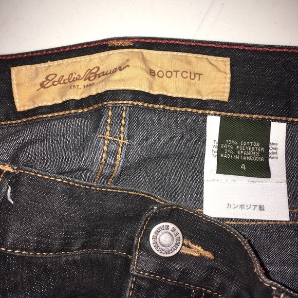 🌈3/$25 Eddie Bauer Jeans EUC Size 4 - Picture 2 of 2