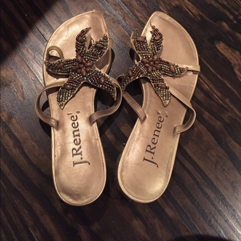 J Renee starfish sandals