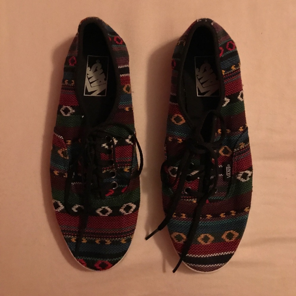 Patterned Vans!