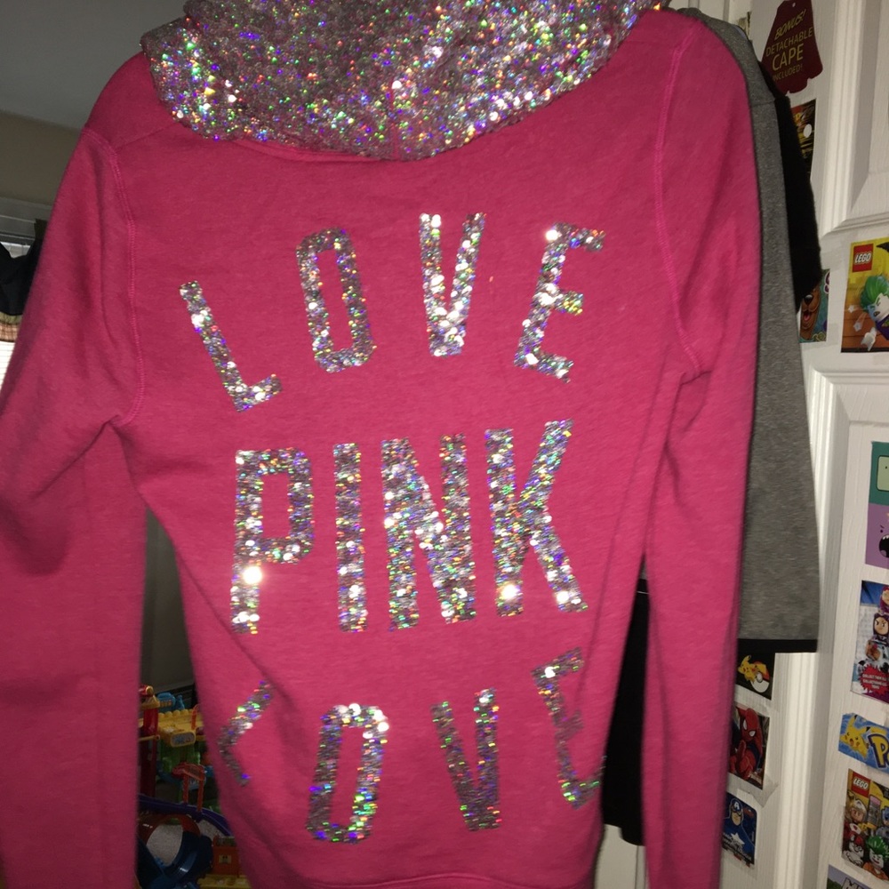 VS/PINK Mega Bling Hoodie - Picture 4 of 4