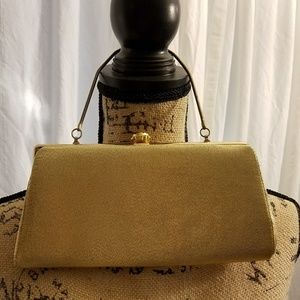 Vintage gold clutch