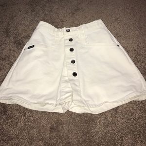 Wranglers white skort