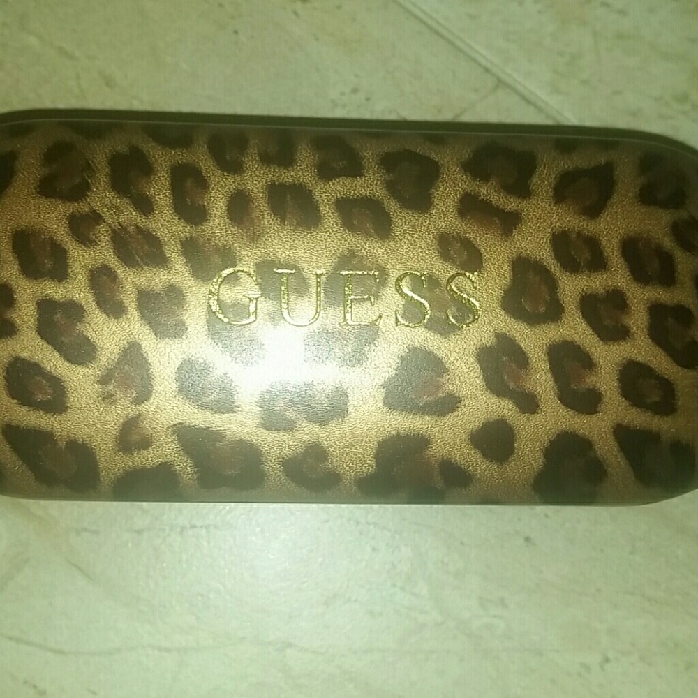 Guess eye glass case