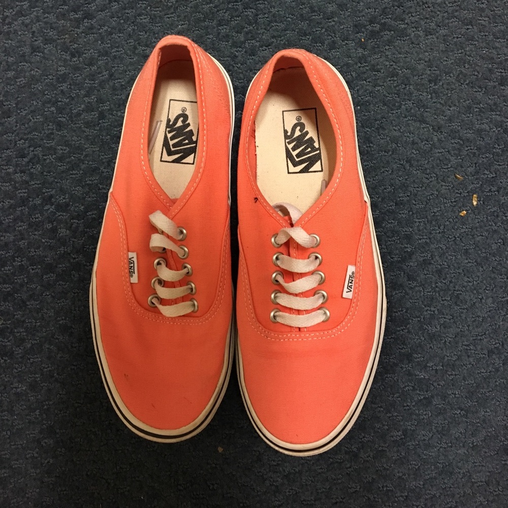Coral Pink Vans