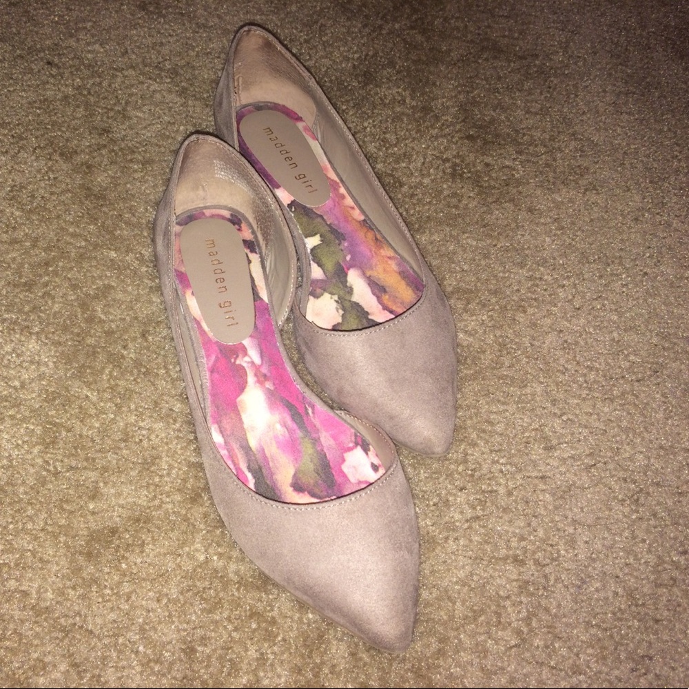 WORN ONCE Madden Girl flats
