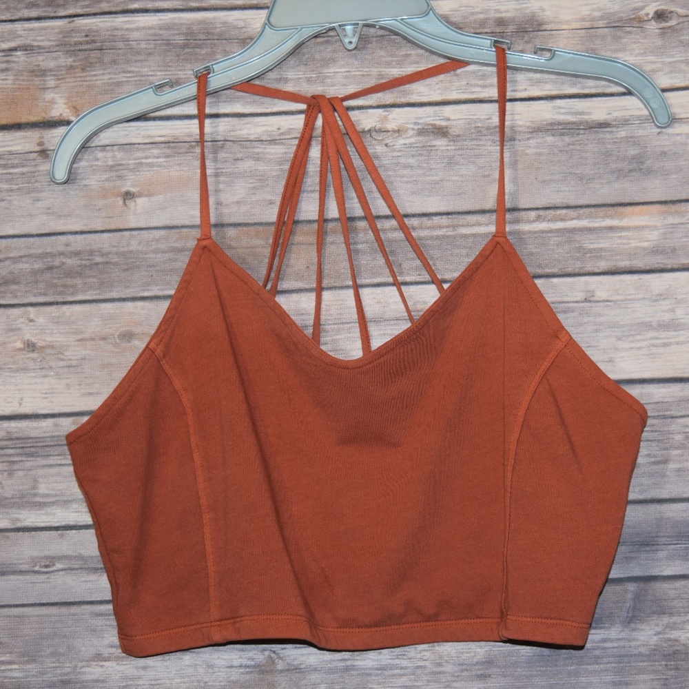 American Eagle Burnt Orange Bralette XL
