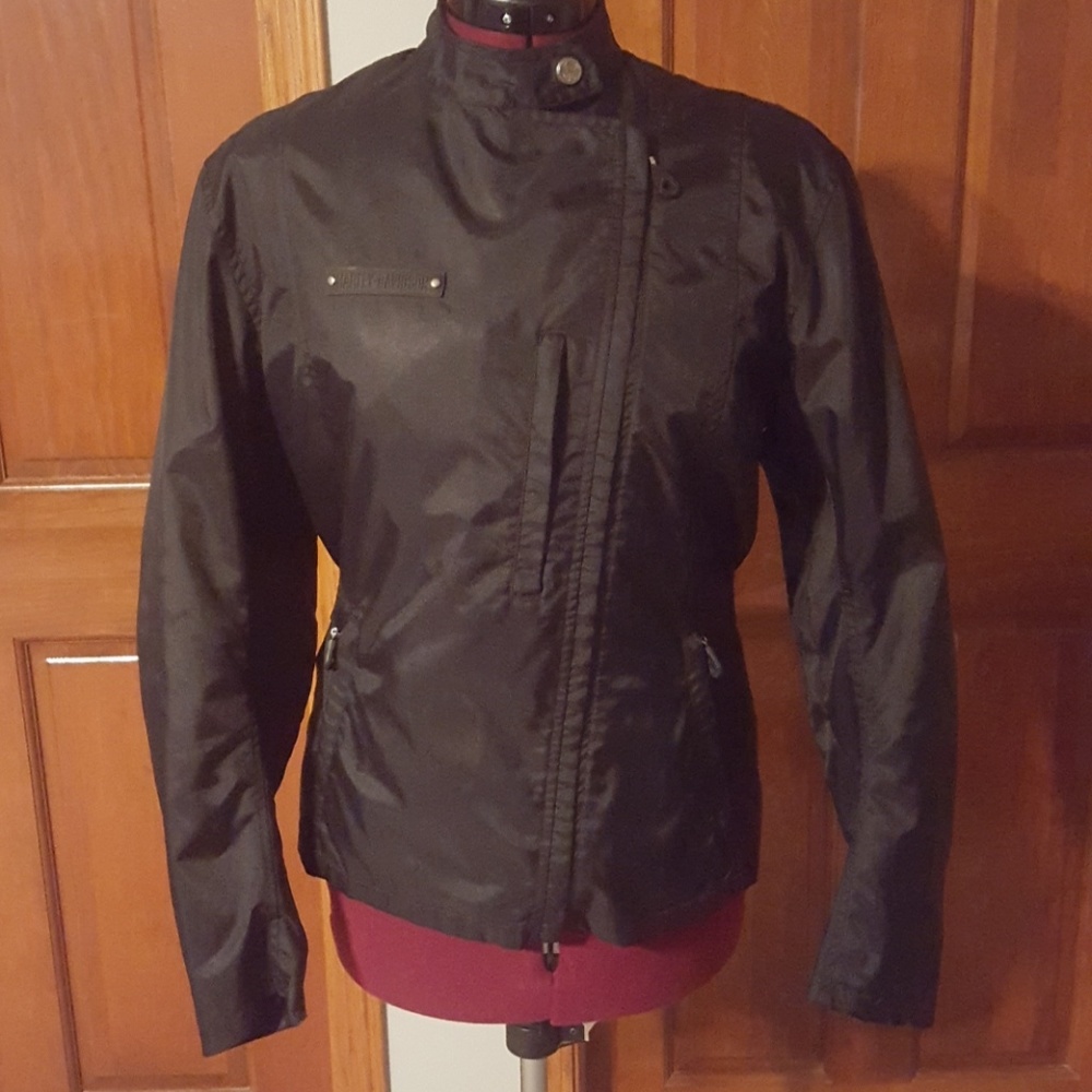 Nylon Harley Davidson windbreaker - large