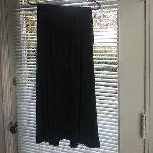 Black Maxi Skirt