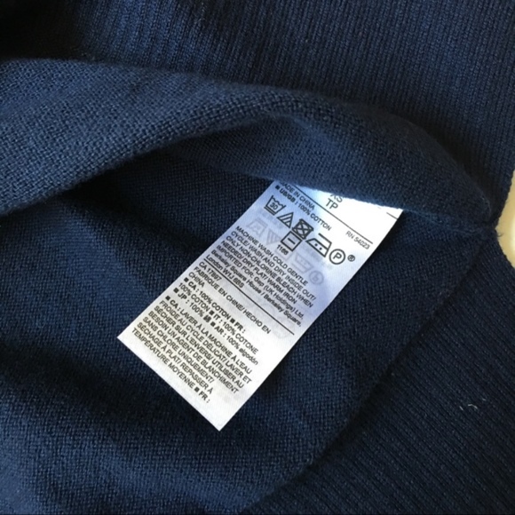 NEW Navy Let's Get Away GAP Embroidered Sweater - Picture 4 of 8