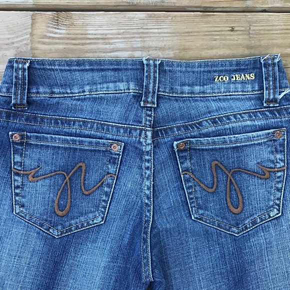 ZCO Jeans Women's Denim Blue Jeans Boot Cut Size 7 - Picture 5 of 8