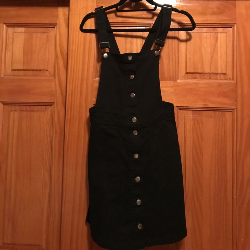 Overall jumper dress