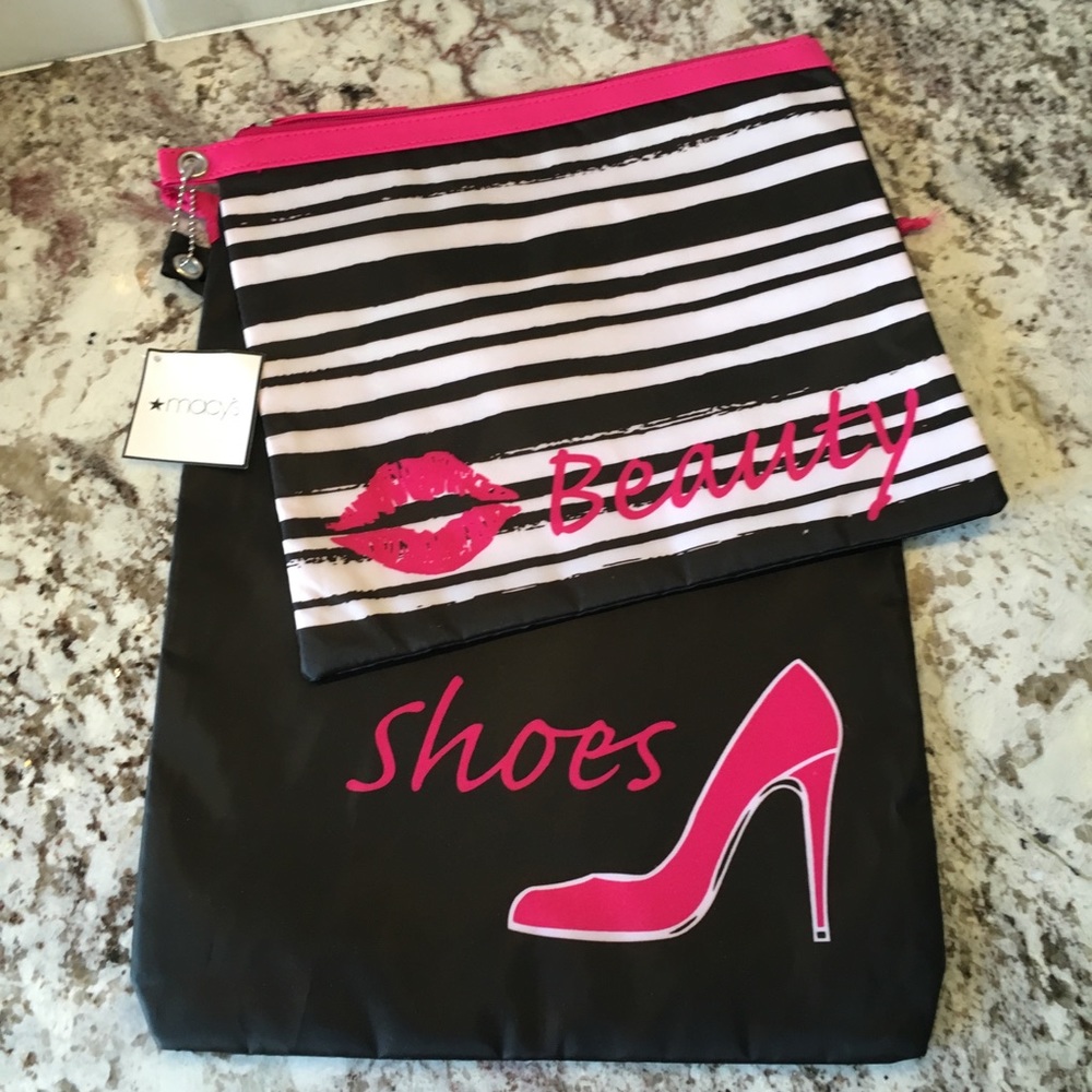 Macy's Beauty Bags: Cosmetic & Shoes