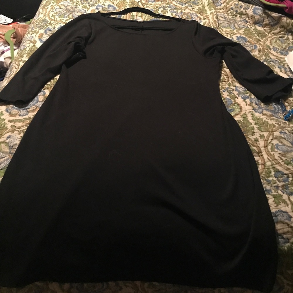 Classic Old Navy black dress, XL