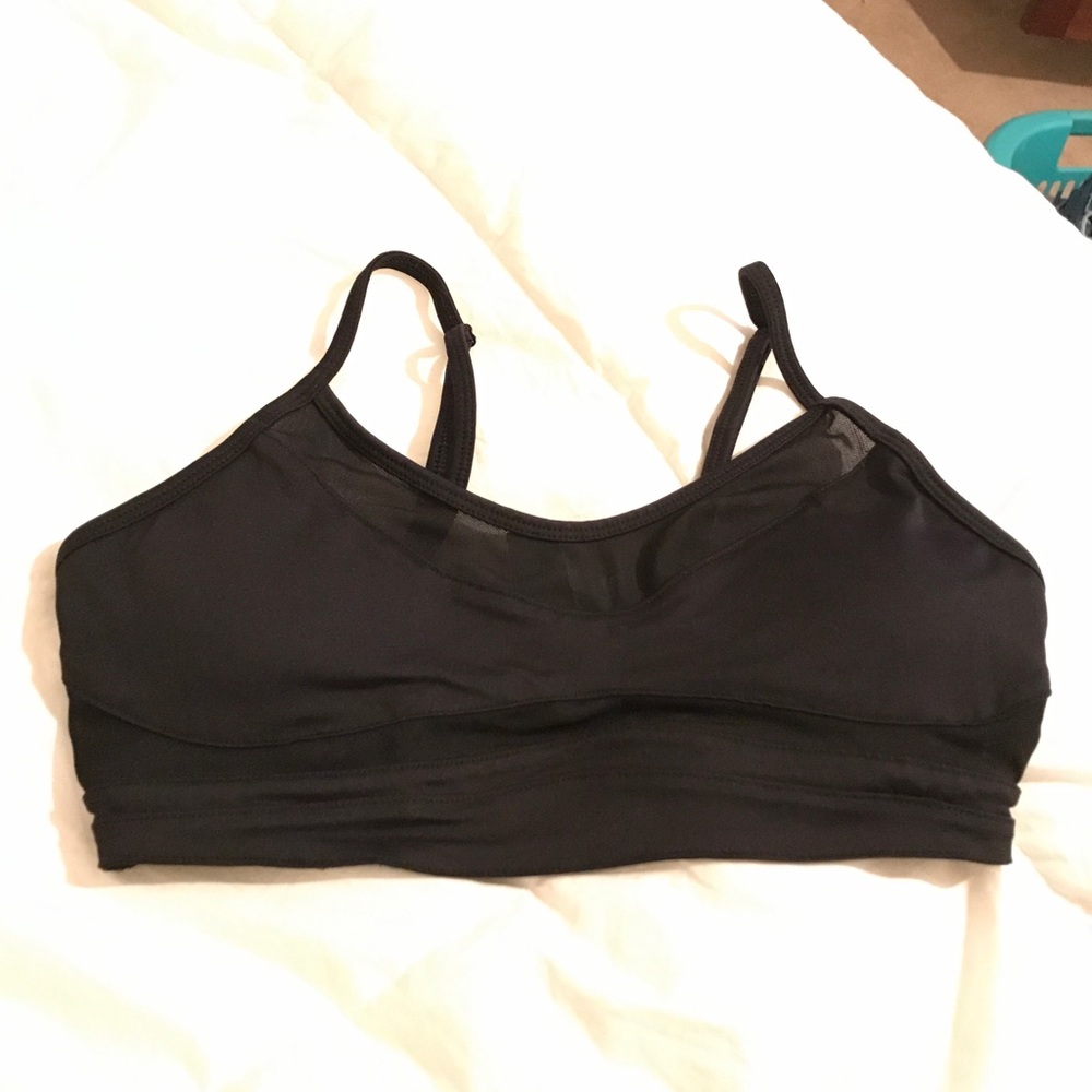 Mesh sports bra
