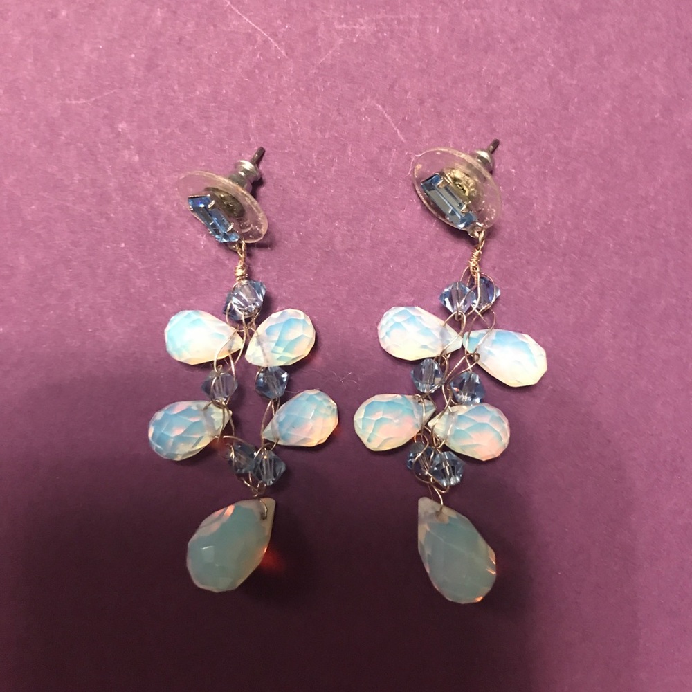 Crystal earrings - Picture 2 of 3