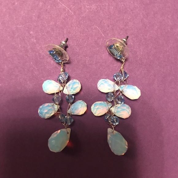 Crystal earrings - Picture 2 of 3