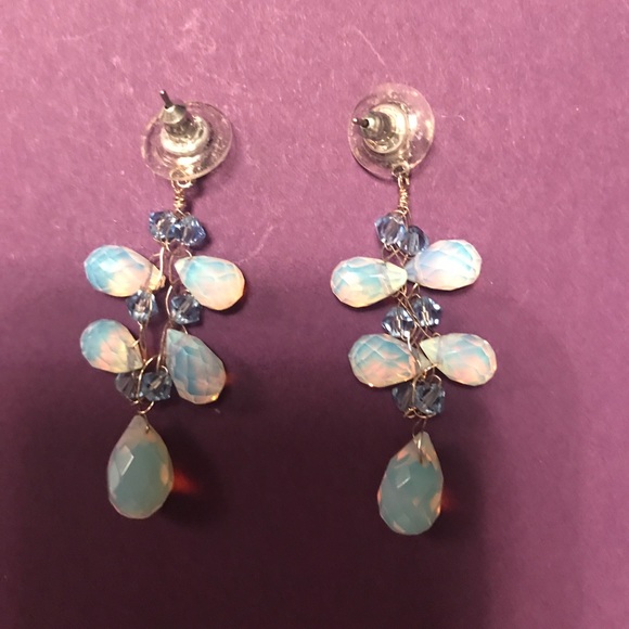 Crystal earrings - Picture 3 of 3