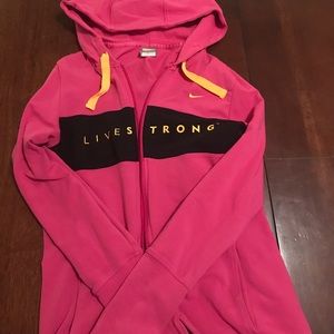 Nike LIVESTRONG Zip-Up Size Large