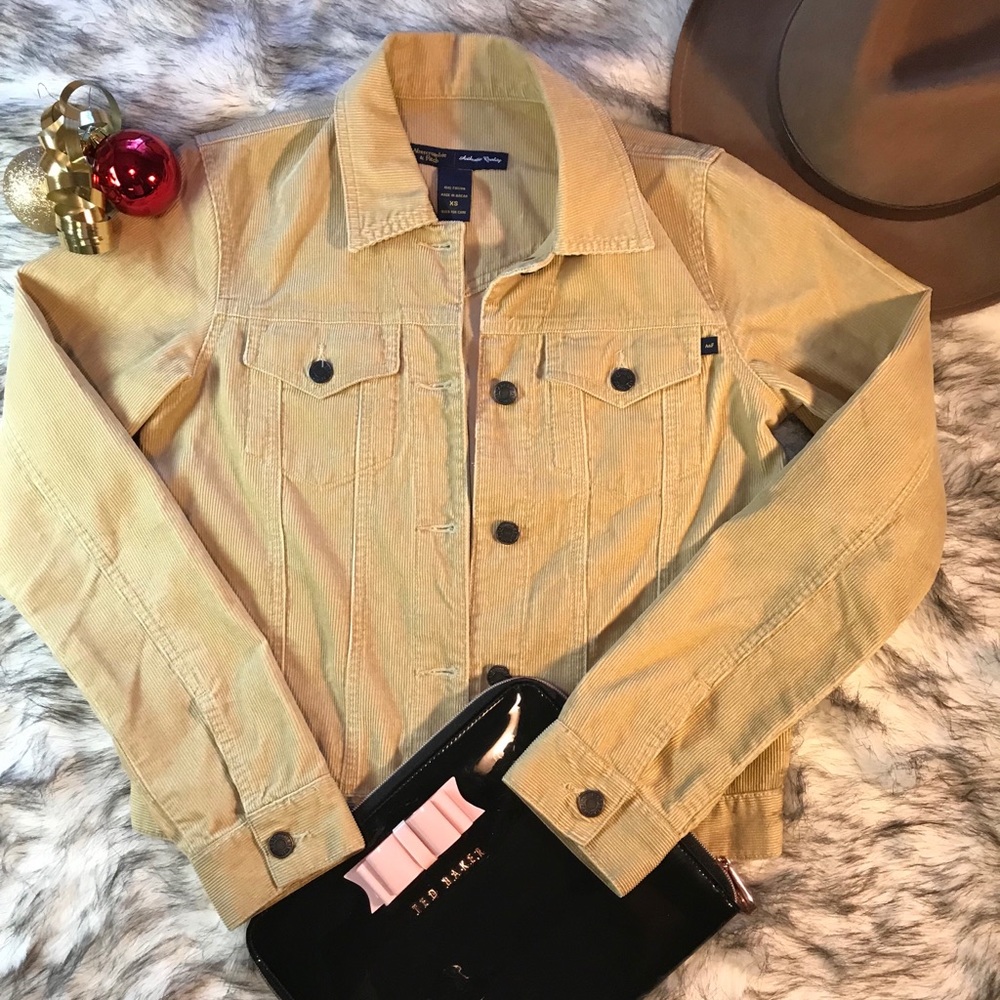 Abercrombie & Fitch Tan Jacket Size S