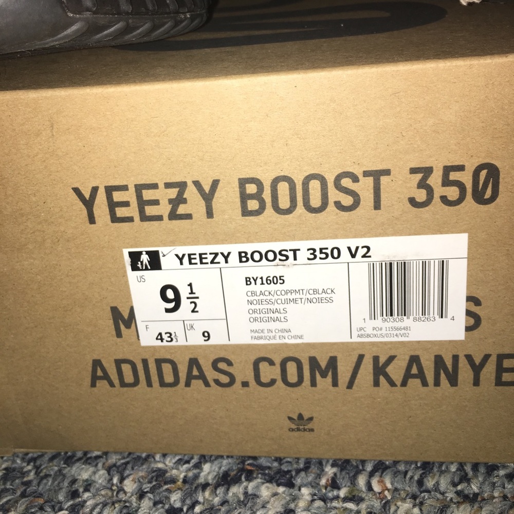 yeezy coppers size 9.5 100% authentic