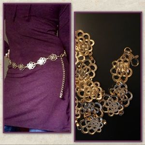 Gold Snake Looper Belt Gold Snake Looper Belt