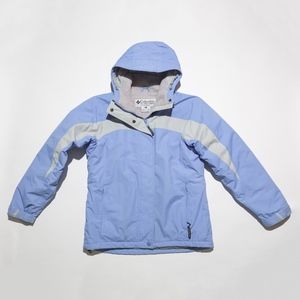 Columbia Light Blue Lightweight Winter Coat