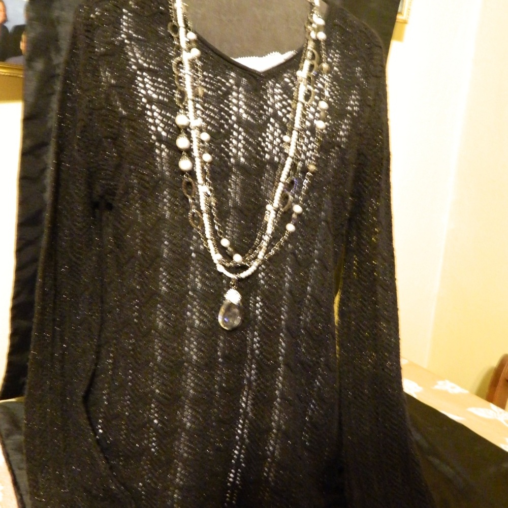Daisy Fuentes Loose Knit Sweater