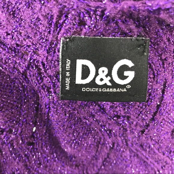*Authentic* D&G by Dolce & Gabanna Shimmer Sweater - Picture 7 of 8