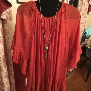 Oversized Peasant Tunic