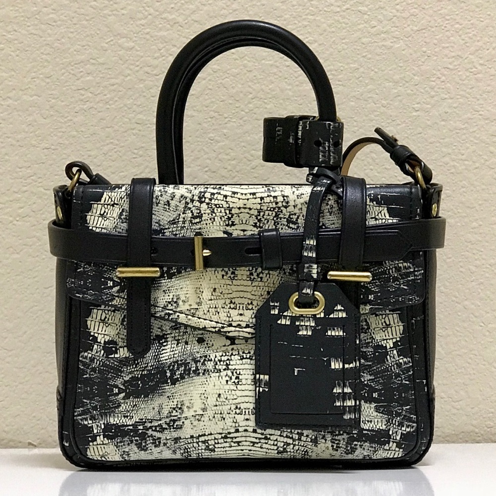 MINT Reed Krakoff Snakeskin Mini Boxer ($1050)