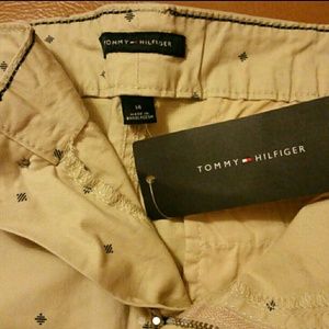 TOMMY HILFIGER KHAKI MINI SKIRT NWT