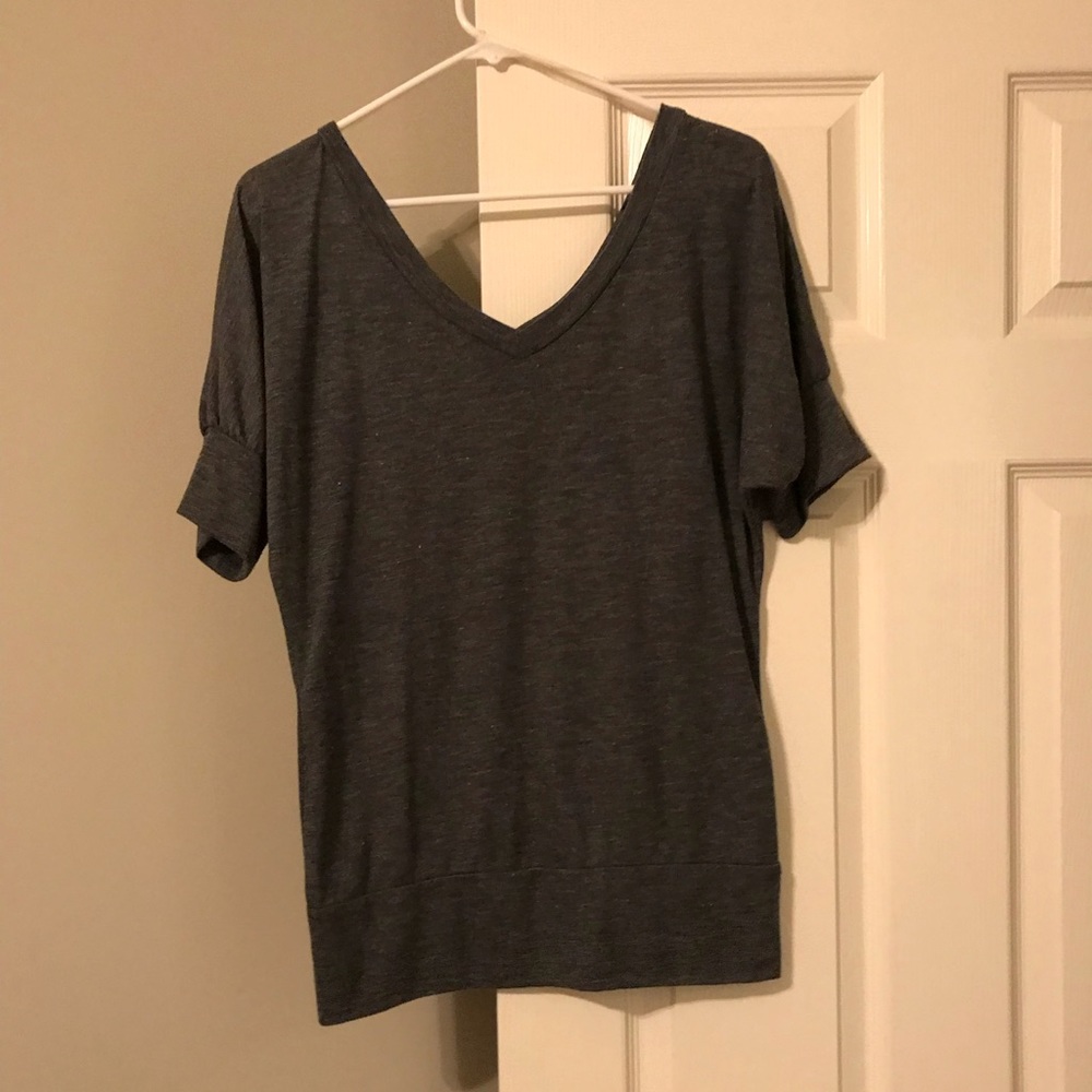 Off the shoulder v-neck