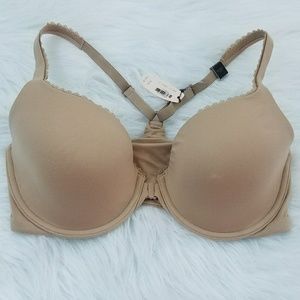 Body by VS Racerback Demi 32DD Nude