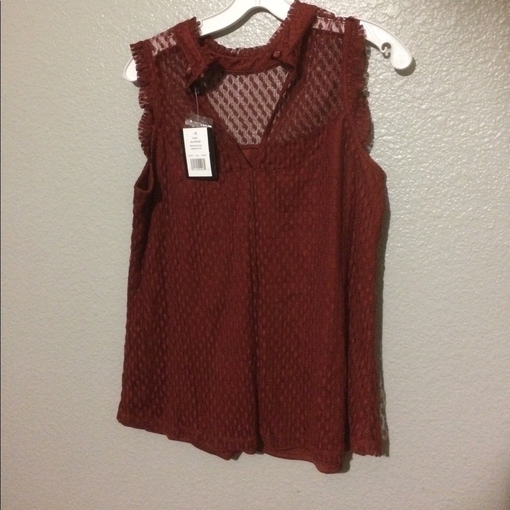 Sheer cute casual top