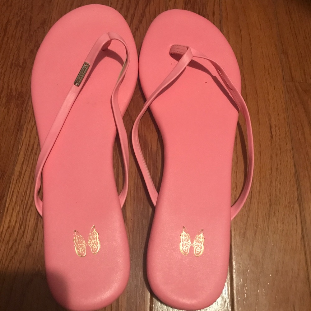 Victoria's Secret pink flip flops