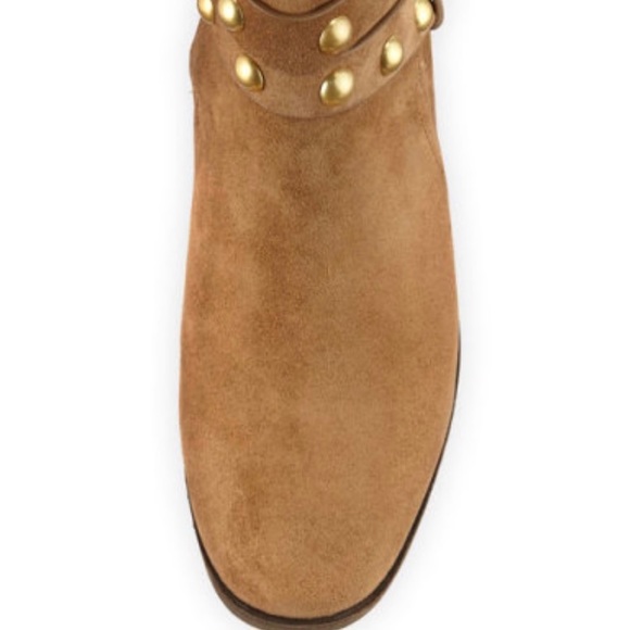 ๐๐HP๐๐NWT See by Chloe gold studded booties - Picture 7 of 8