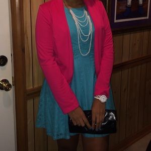 Turquoise dress. Very comfortable