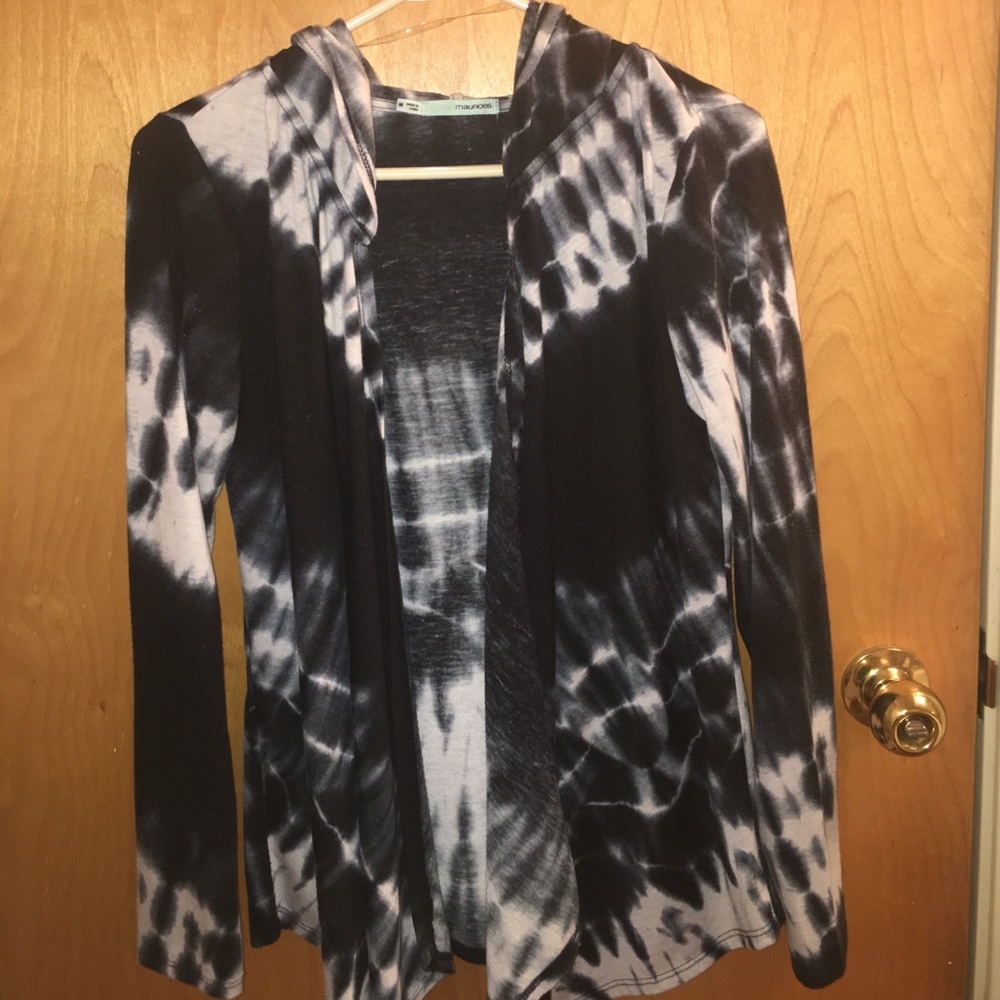 Tie dye cardigan