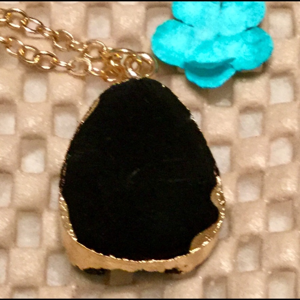 Druzy pendant/necklace