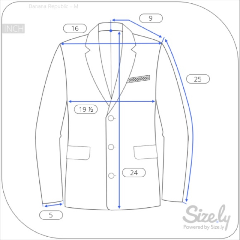 Green Banana Republic Wool Blend Pea Coat - Picture 6 of 7