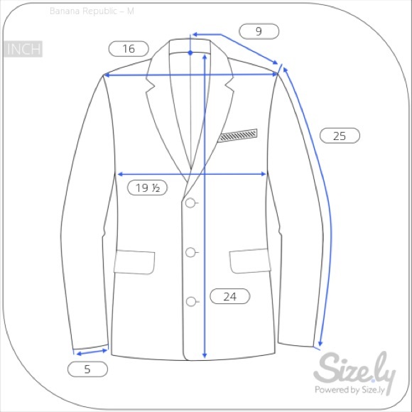 Green Banana Republic Wool Blend Pea Coat - Picture 6 of 7