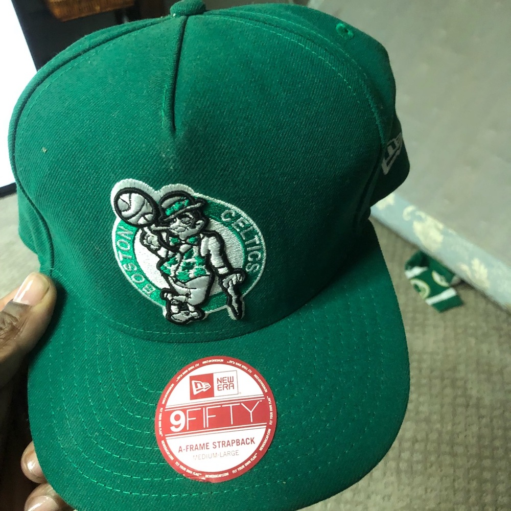Celtics leather strap