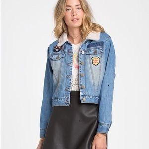 Sherpa Denim Jacket