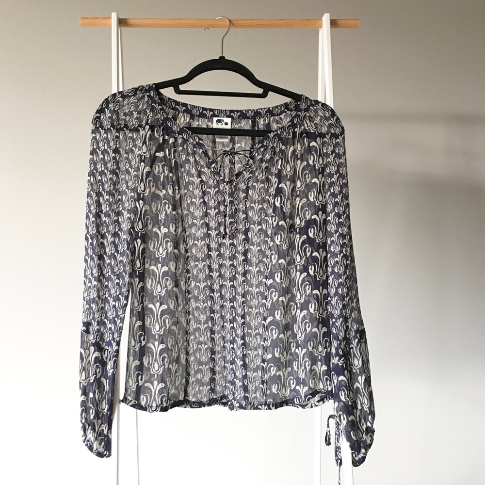 EUC Lucky Brand boho top!
