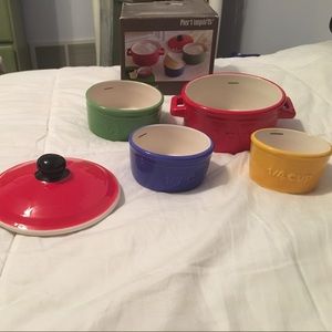 Pier 1 Measuring Cup Set W/ Original Box