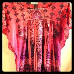 One World Short Sleeve Blouse