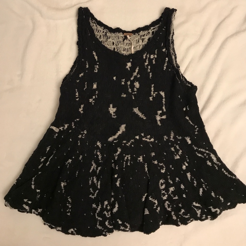 Free People Peplum Knit Tank