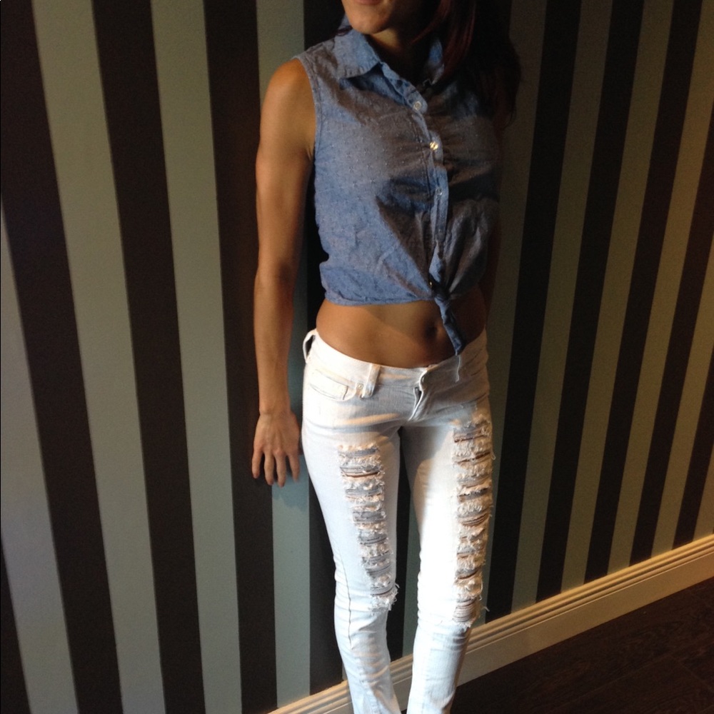 Jean blouse - Picture 2 of 2