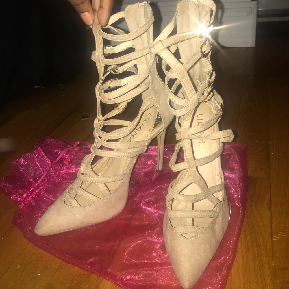 Nude heels